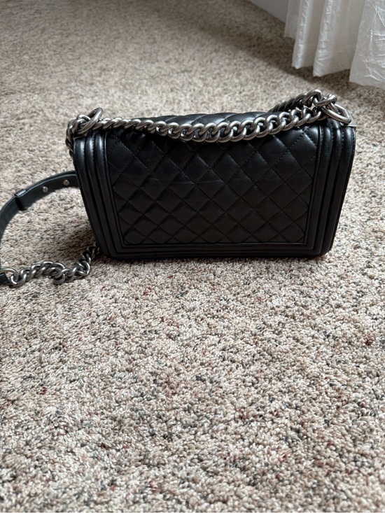 And Other Stories Handbags - Classic Black Quilted Shoulder Bag with Chain Strap